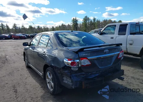 2012 Toyota Corolla S из США, поврежденный, VIN 2T1BU4EE0CC773232